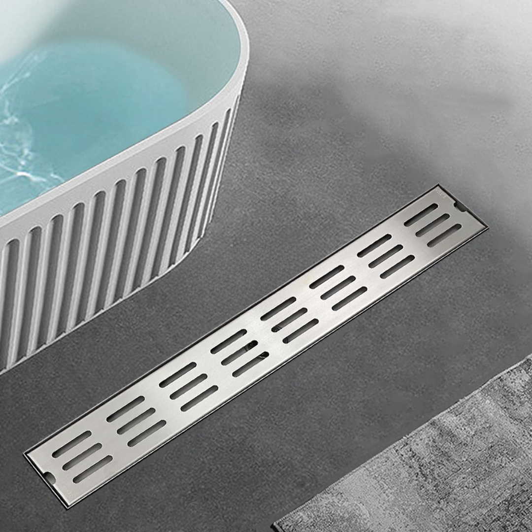 thoát sàn dài chống mùi 100x700 inox