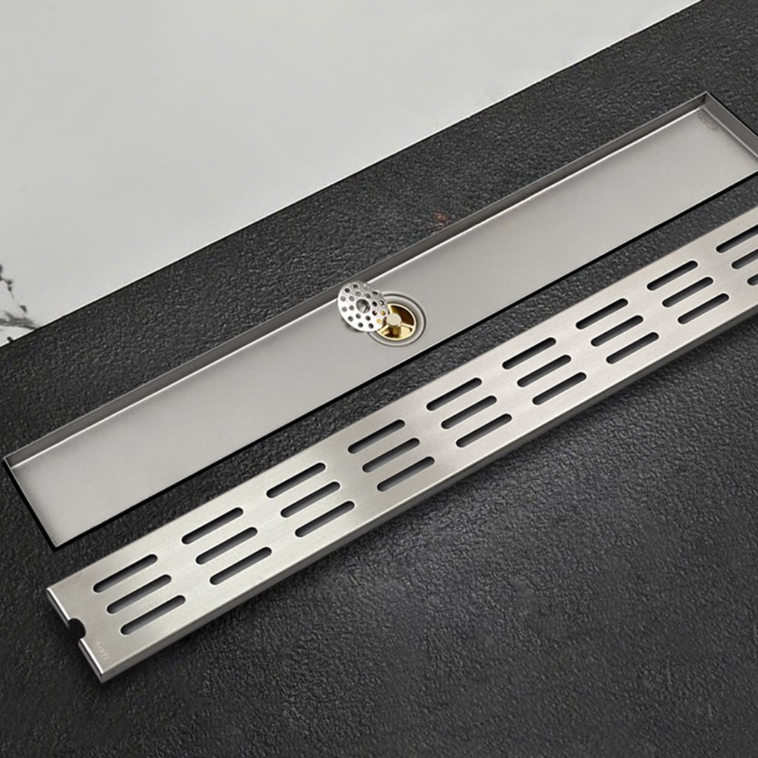 thoát sàn dài chống mùi 100x800 inox