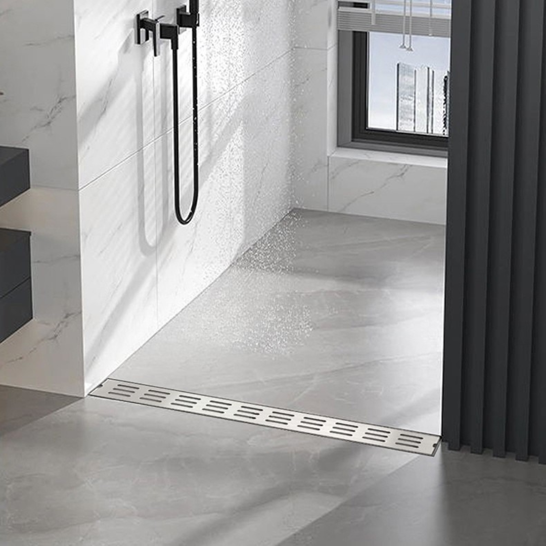 thoát sàn dài chống mùi 100x900 inox