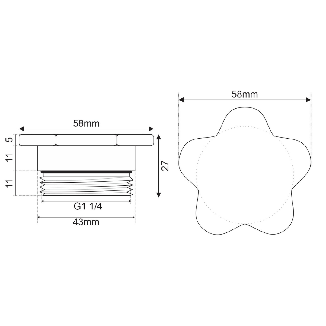 ga thoát sàn chống mùi dti003