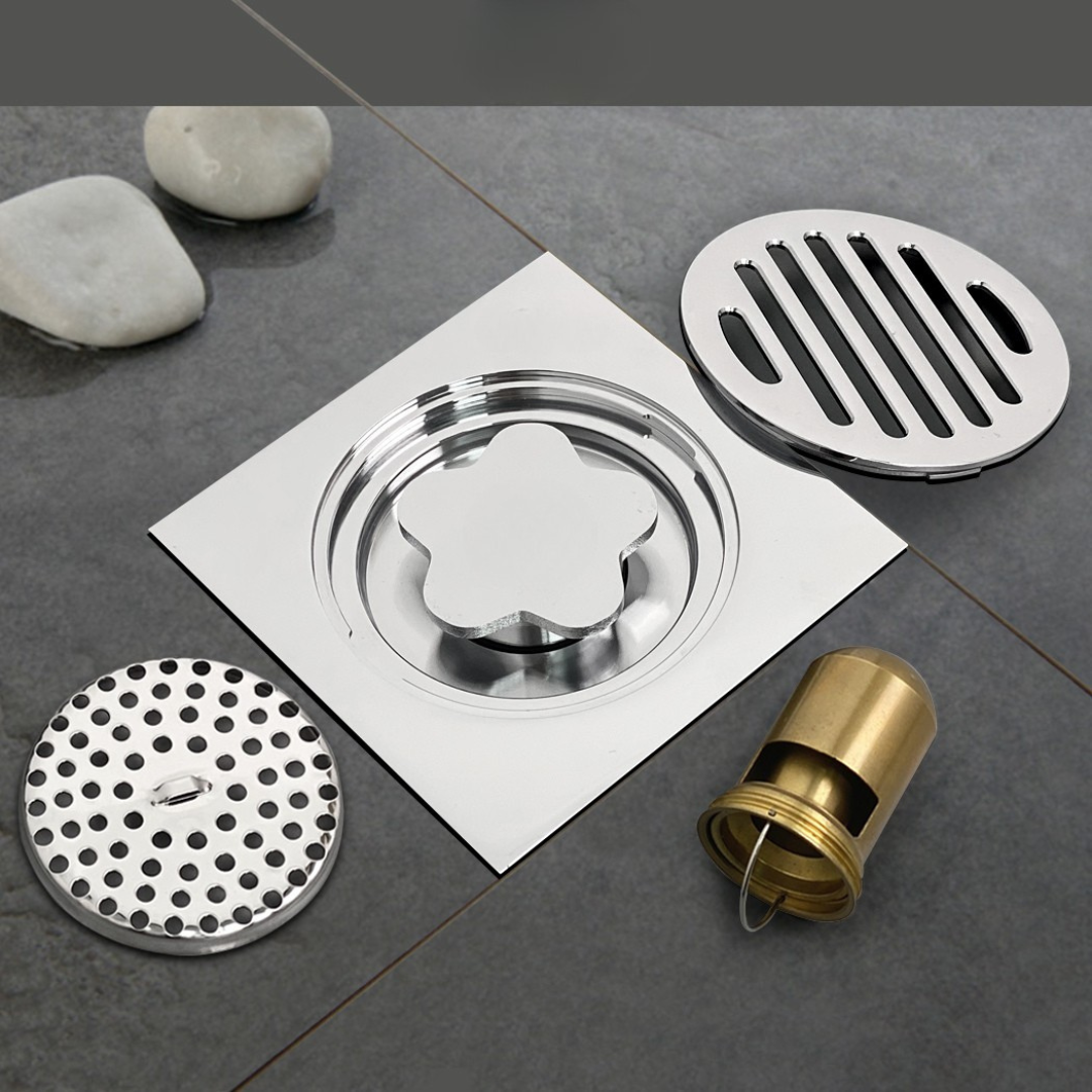 Ga thoát sàn chống mùi & nắp ngăn trào ngược - Model DTI003